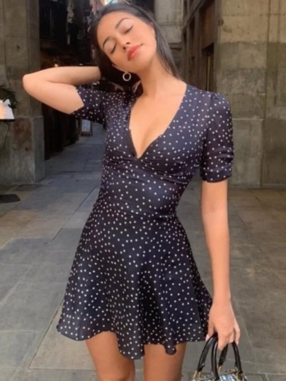 Realisaion Par Ozzie Dress - Navy Star - XS - Picture 3 of 14